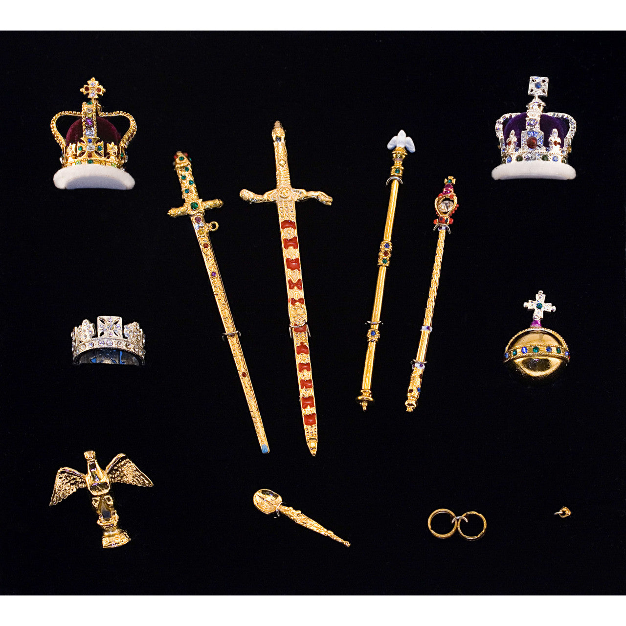 Coronation Crown Miniature Set 12 Piece