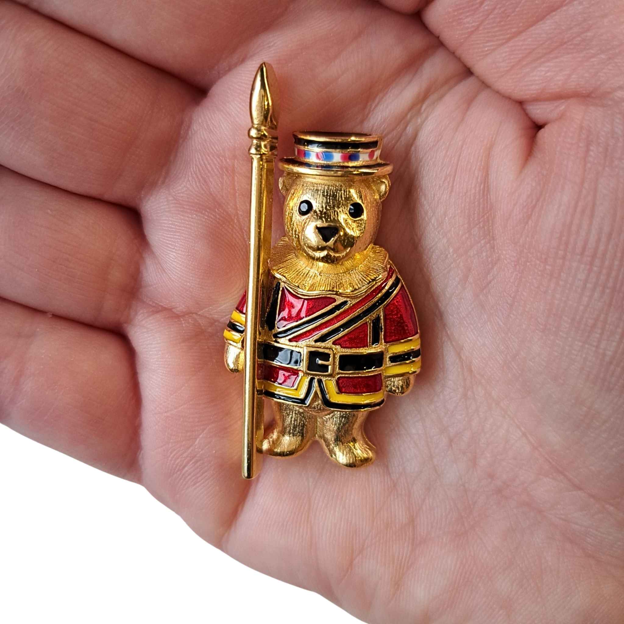 Yeoman Teddy Brooch