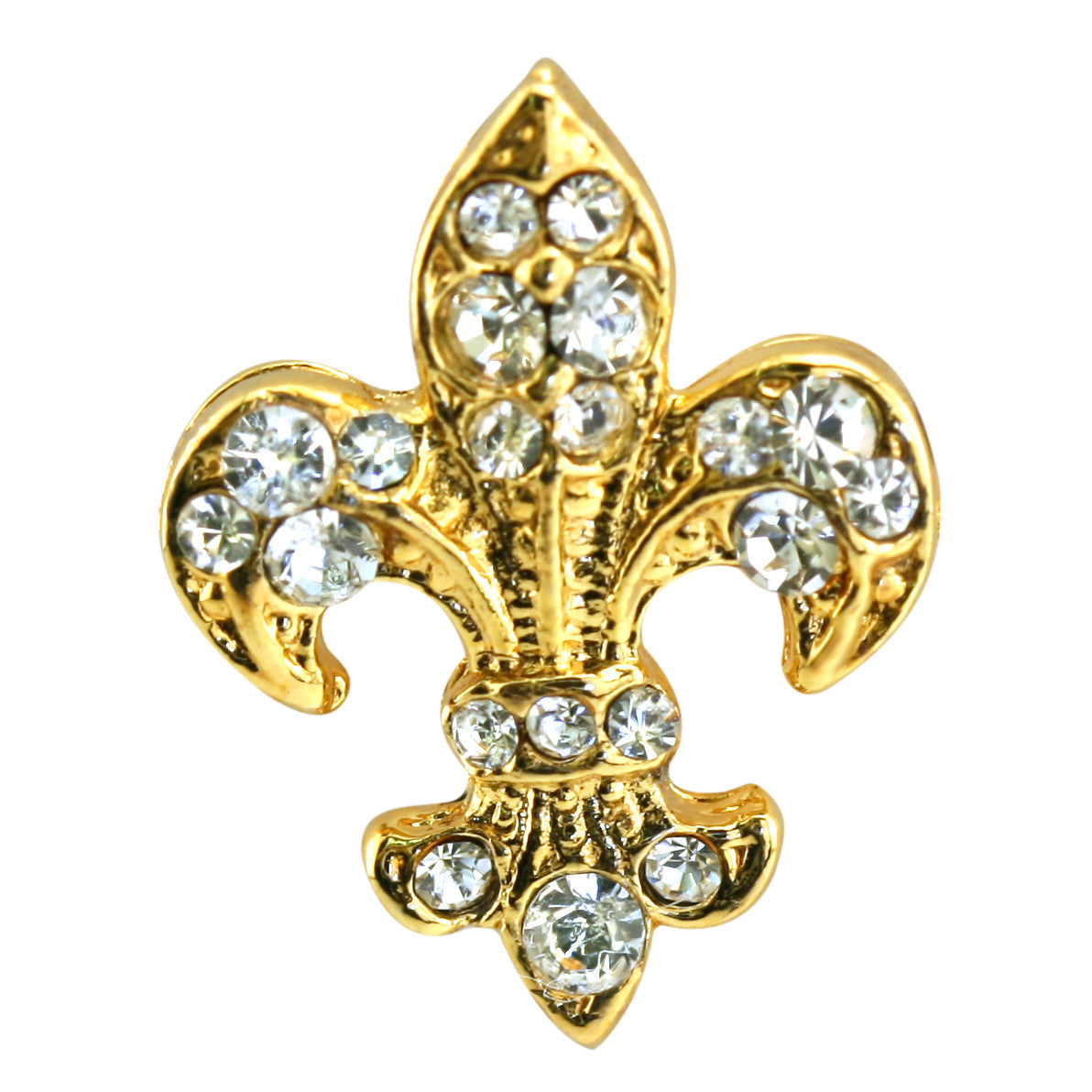 Fleur De Lys Stud Pin - TimeLine Gifts