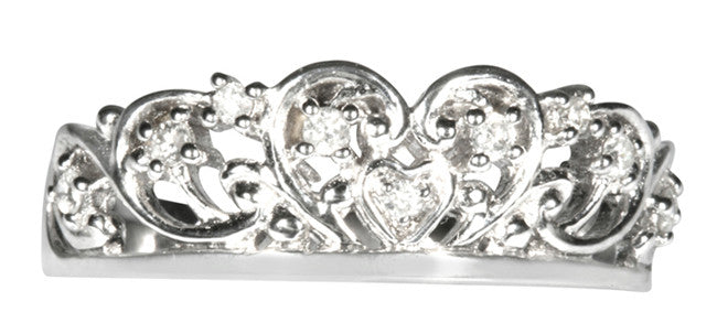 Spencer Tiara Ring Diamonds - TimeLine Gifts