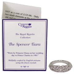 Spencer Tiara Ring Diamonds - TimeLine Gifts