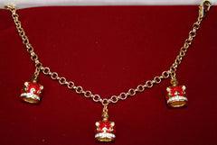 Three Crown Charm Bracelet - TimeLine Gifts