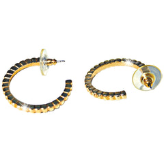 Gold-toned Hoop Earrings - TimeLine Gifts