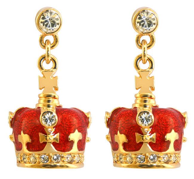 Crown Earrings - TimeLine Gifts