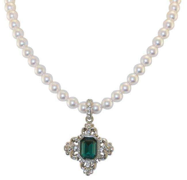 St Edwards Crown Pearl Necklace