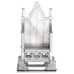 Miniature Coronation Chair - Antiqued or Gold Plated