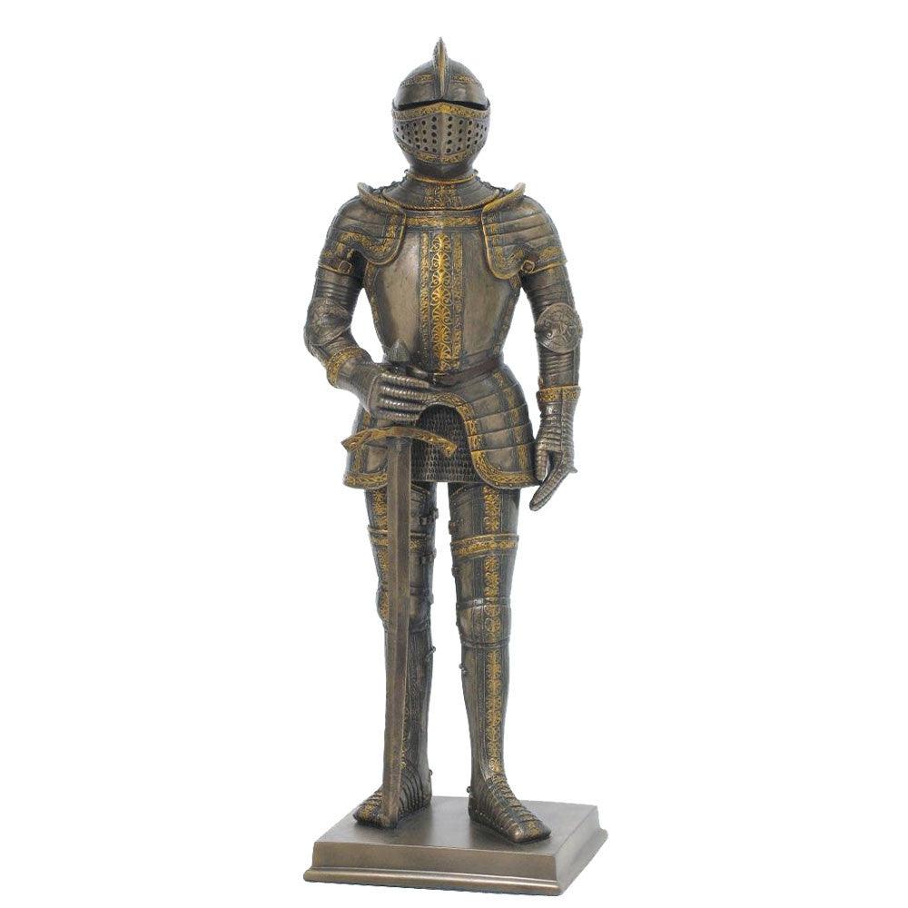 Resin Knight in C16th Tournament Foot Armour - TimeLine Gifts