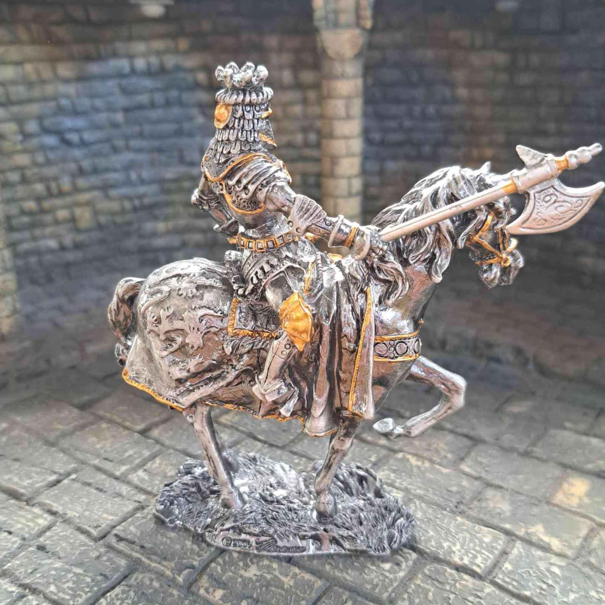 Mounted Knight with Axe