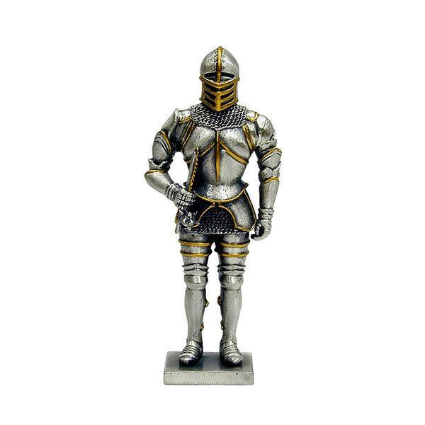 Solid Hand Cast Knight With Flail - TimeLine Gifts