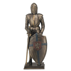 Medieval Knight with Lion Rampant Shield - TimeLine Gifts
