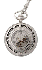 Albany Mechanical Pocket Watch - Half Hunter