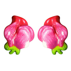 April Sweet Peas Small Post Earrings - TimeLine Gifts