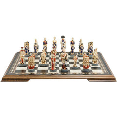 Battle of Waterloo - Hand Painted Chess Set - TimeLine Gifts