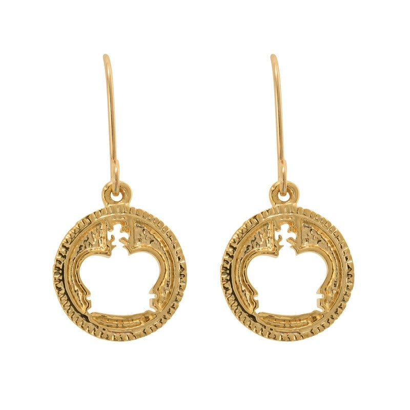 Crown Silhouette Earrings - TimeLine Gifts