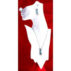 Crystal Love Azure Pendant - TimeLine Gifts