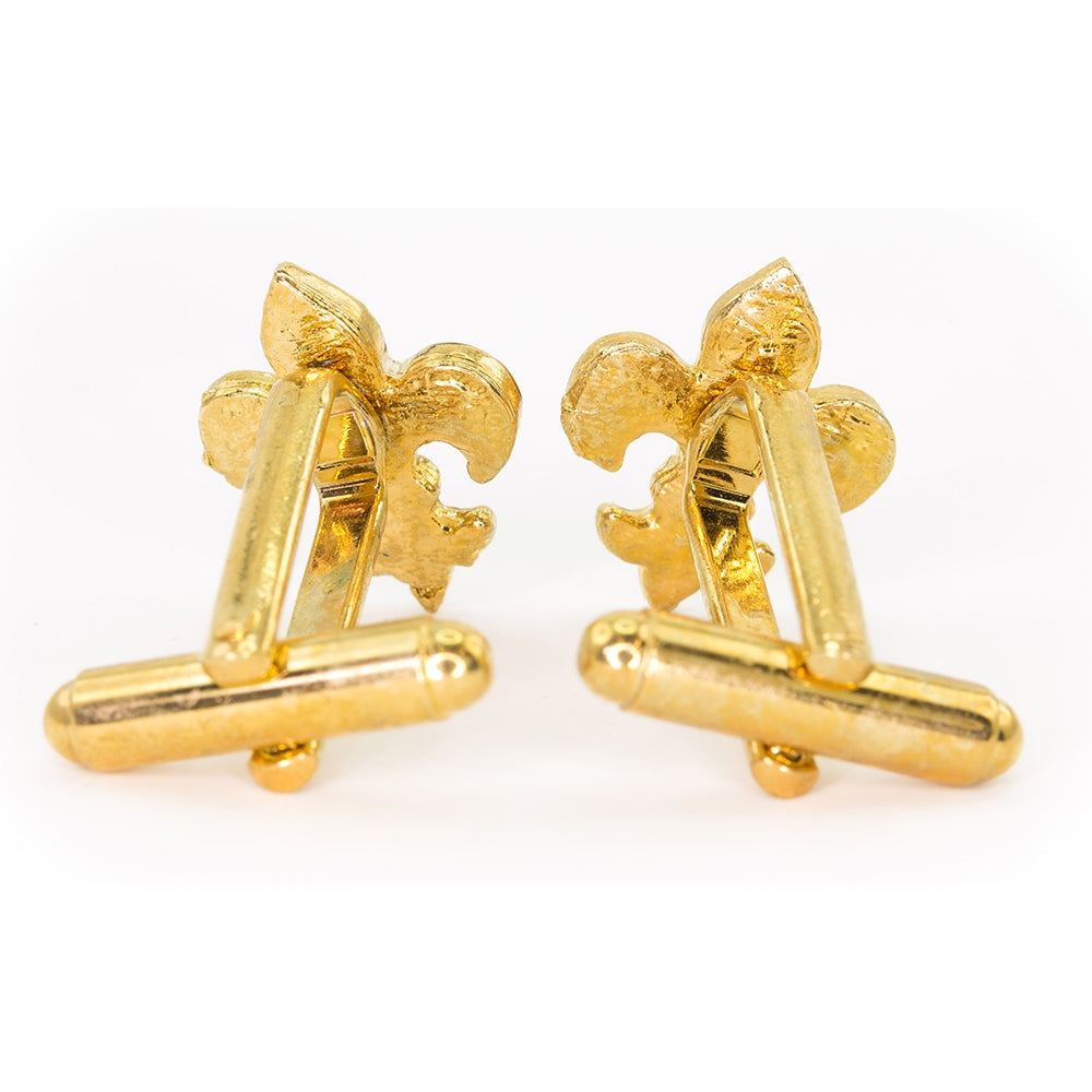 Fleur de Lys Cufflinks - TimeLine Gifts