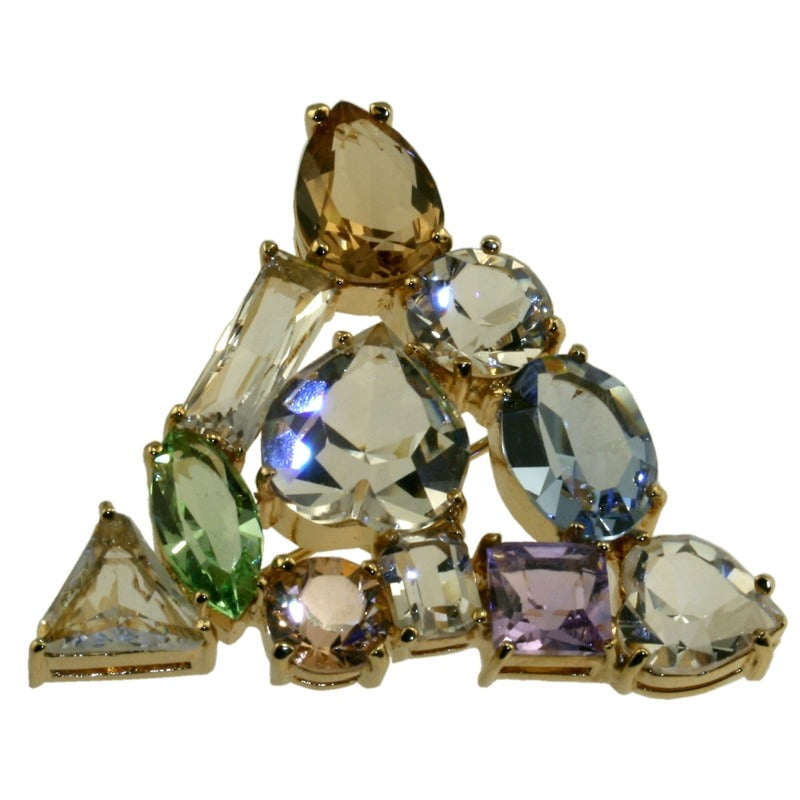 Gems Crystal Brooch Large - TimeLine Gifts