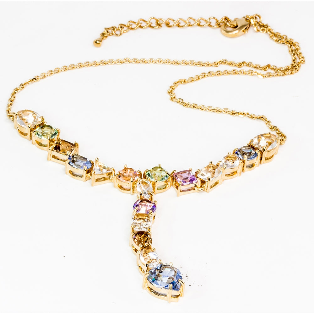 Gems Crystal Necklace - TimeLine Gifts