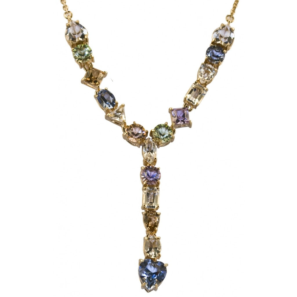 Gems Crystal Necklace - TimeLine Gifts