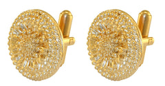 Giuliano Sunflower Cufflinks - TimeLine Gifts