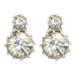 Grace Kelly Crystal Earrings - TimeLine Gifts