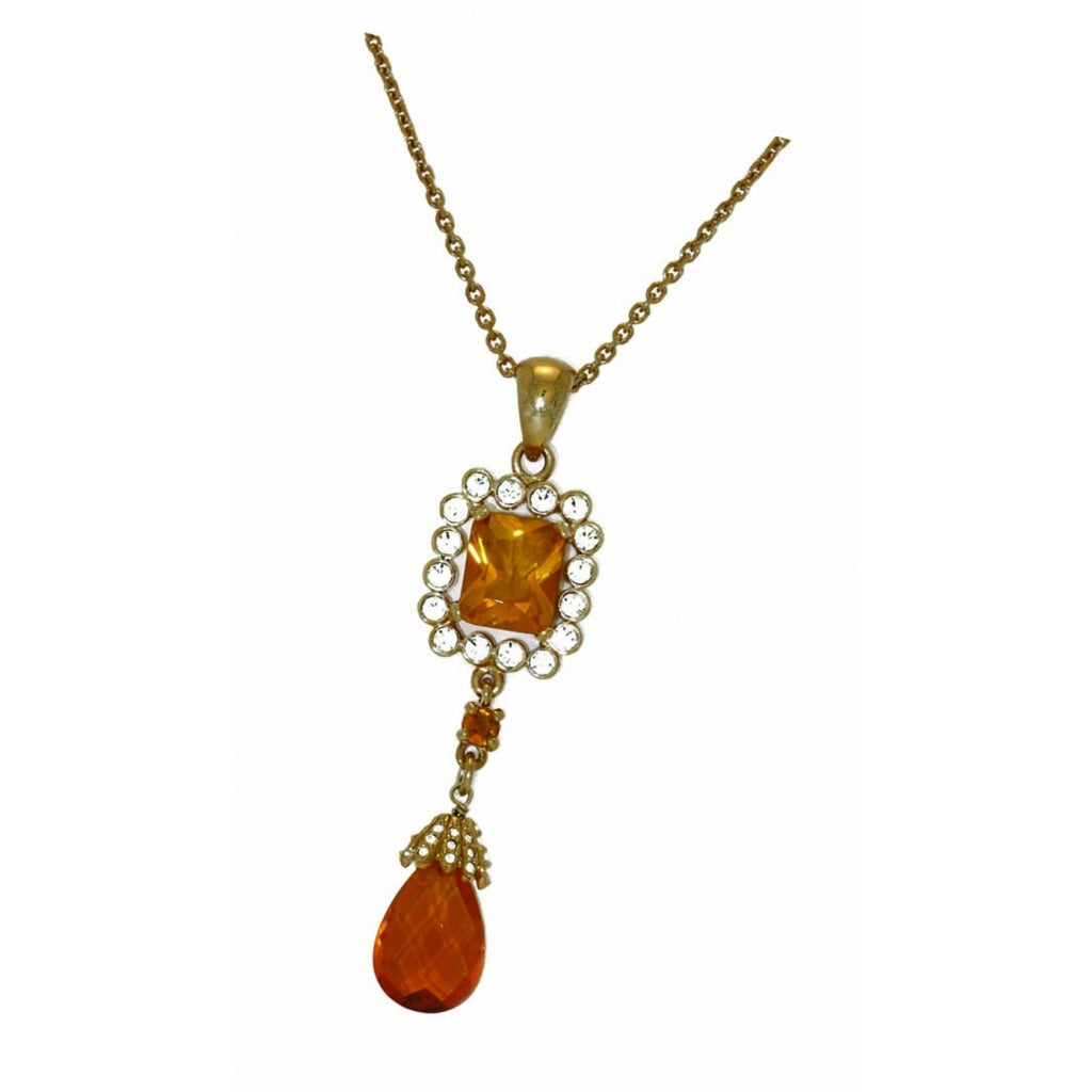 Grand Jewelled Jaune Pendant - TimeLine Gifts