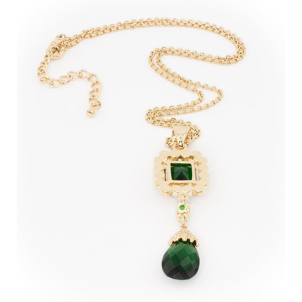 Grand Jewelled Vert Pendant - TimeLine Gifts