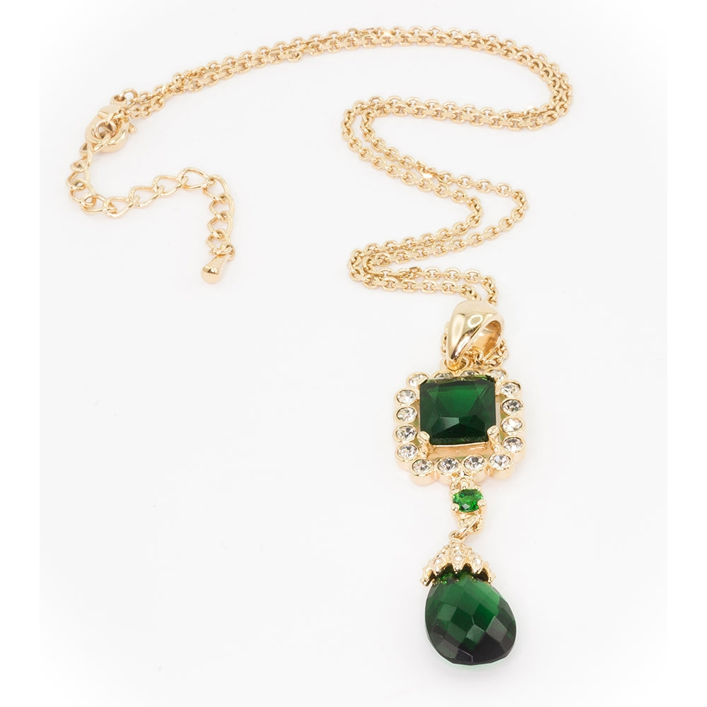 Grand Jewelled Vert Pendant - TimeLine Gifts