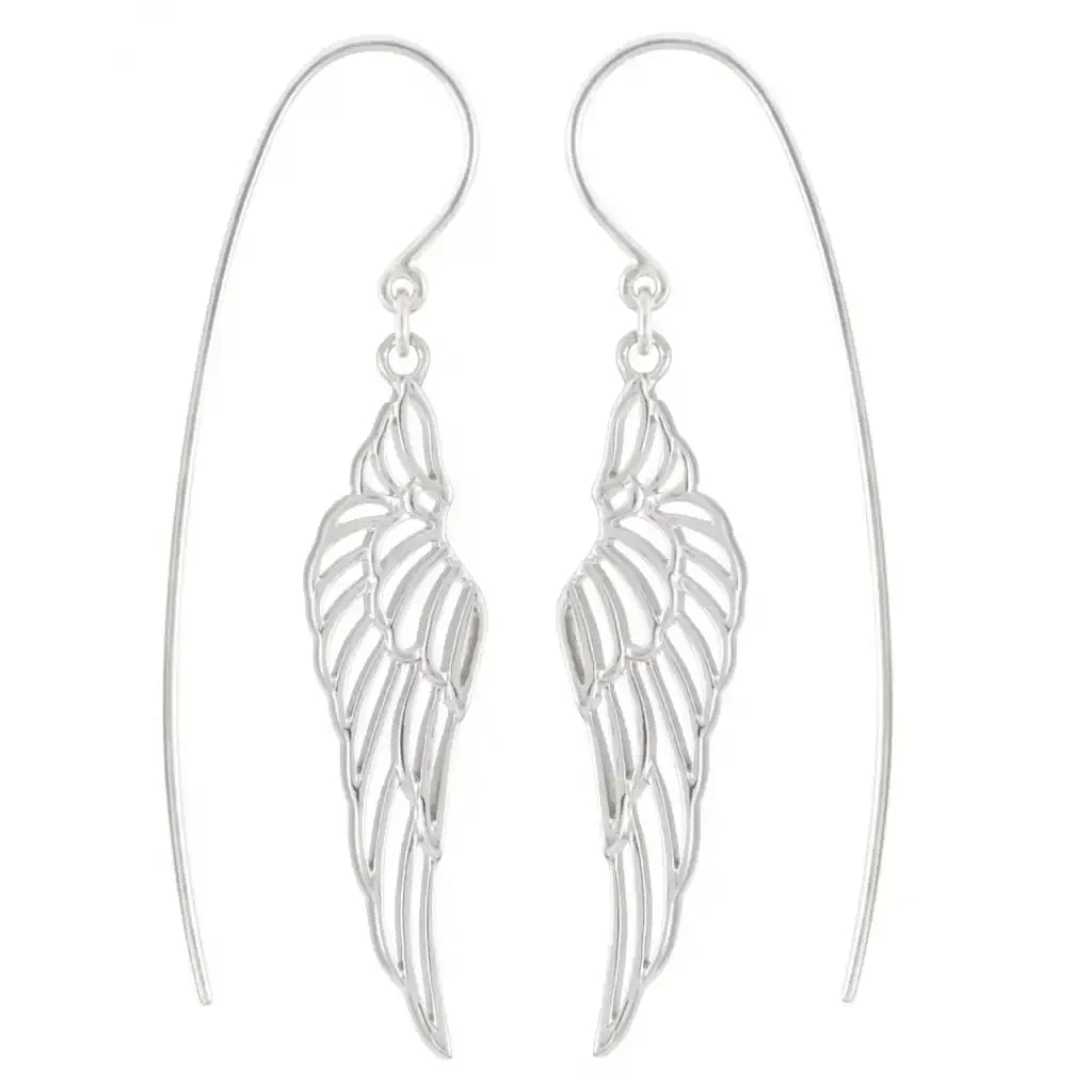 Heavenly Wing Earrings Fretwork - TimeLine Gifts