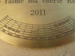 Kepler Sundial - 8 Inch Diameter