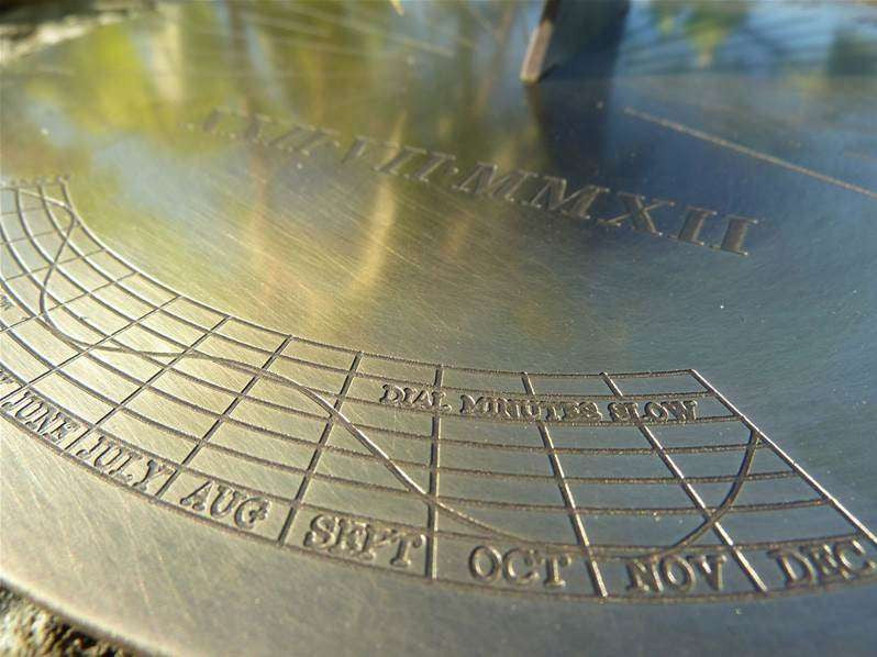 Kepler Sundial - 8 Inch Diameter