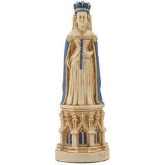 Medieval Cathedral - Hand Painted Chess Set