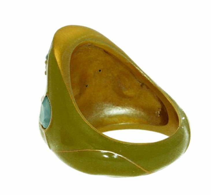 Mughal Ring - Yellow - TimeLine Gifts