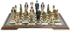Nautical - Hand Painted Chess Set