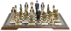 Nautical - Hand Painted Chess Set - TimeLine Gifts