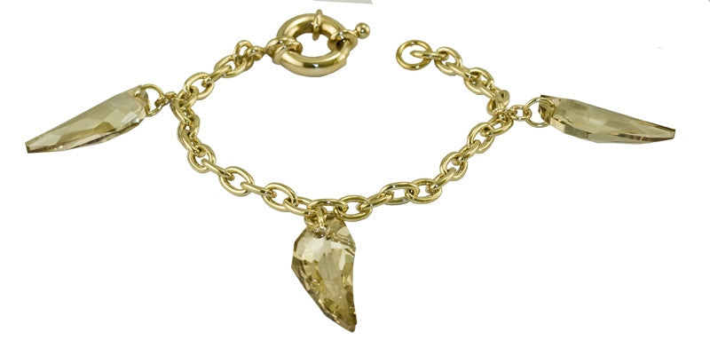 Origins Clear Crystal Claw Bracelet - TimeLine Gifts