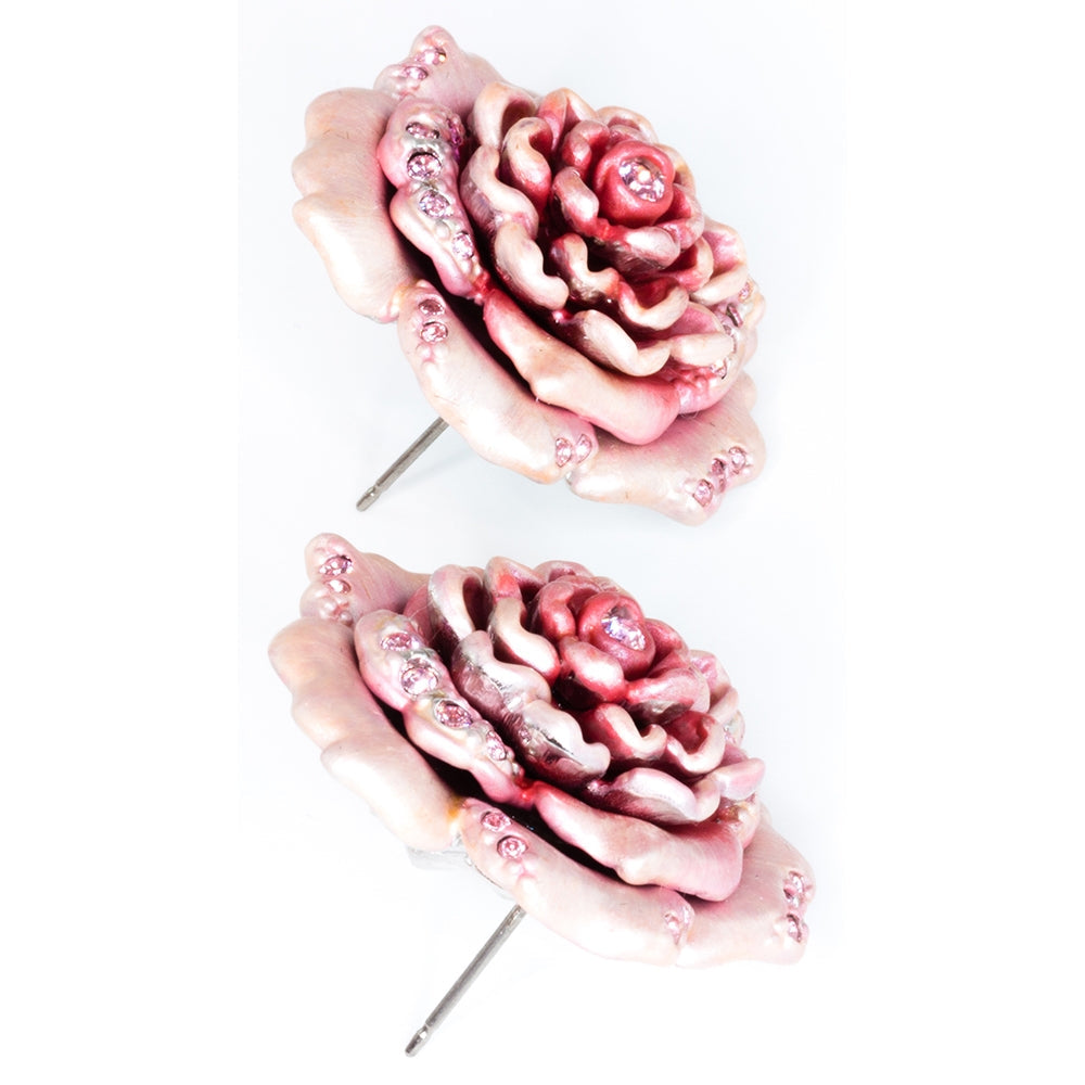 Rose Earrings (Large)