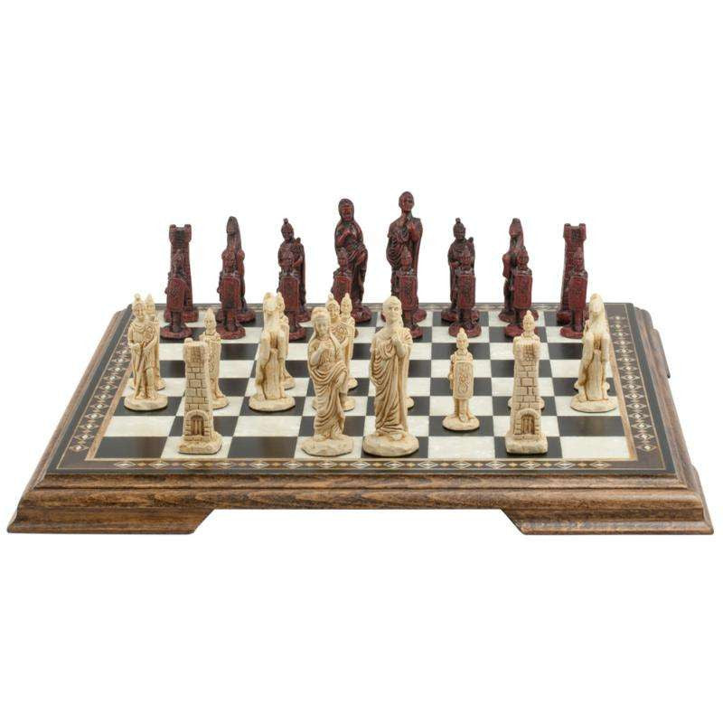 Roman - Mini Chess Set - TimeLine Gifts