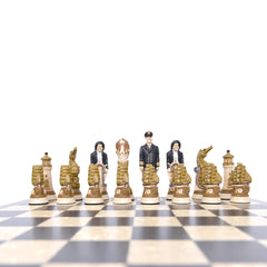 Nautical - Hand Painted Chess Set