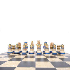 Richard the Lionheart - Hand Painted Chess Set