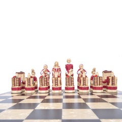 Shakespeare & the Globe - Hand Painted Chess Set