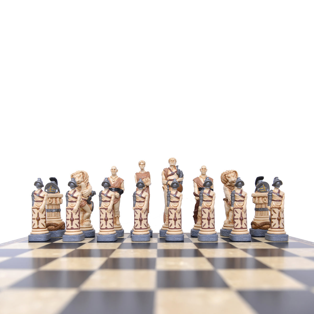 Spartacus - Hand Painted Chess Set