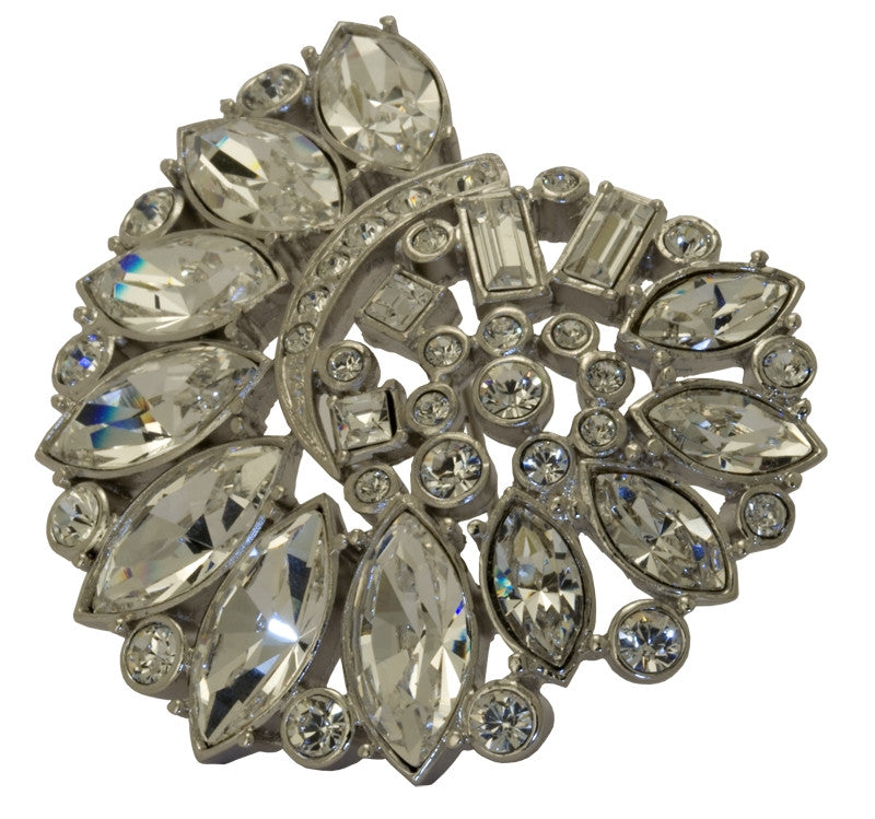 Treasures of The Earth Crystal Brooch - TimeLine Gifts