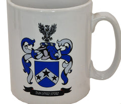 Customisable Bone China Coat of Arms Mug